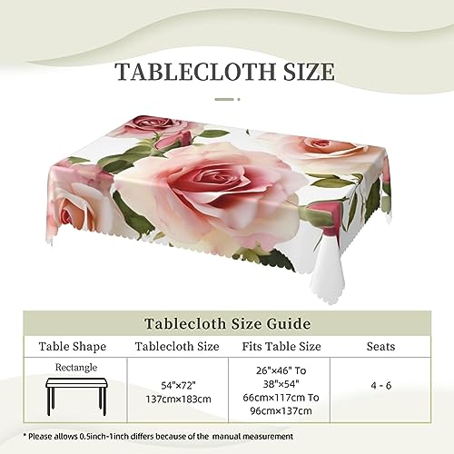 Nappe rectangulaire de salle à manger pour repas de famille convivial - 7
