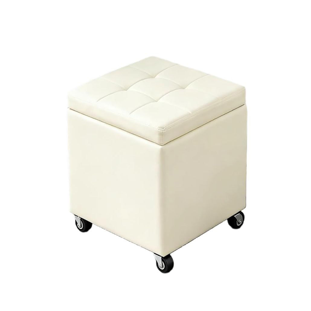 Bancs canapé et tabouret pouf coffre haut de gamme finition blanc épuré