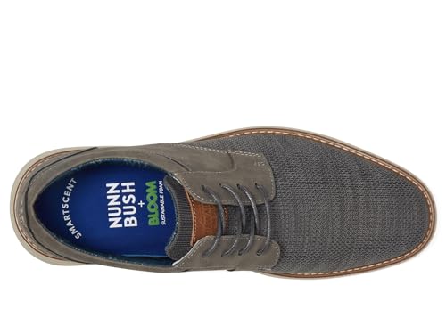 Image of Nunn Bush Chase Knit Plain Toe Oxford Lightweight Breathable Versatile Lace Up