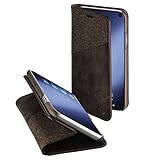 etuis synthetique dedies gsm Hama Étui Portefeuille Gentle pour Samsung Galaxy S10, Marron foncé