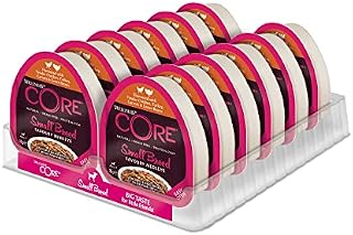 Wellness CORE Small Breed Savoury Medleys, Wet Dog Food for Small Dogs, Dog Food Wet for Smaller Breed, Grain Free, High Meat Content, Chicken & Turkey, 12 x 85 g