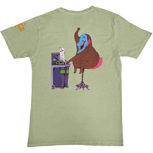 The Beatles Yellow Submarine Magic Piano T-Shirt G, X-Large, Green - Les Beatles, Paul McCartney, John Lennon, RIngo Starr, George Harrison The Beatles Yellow Submarine Magic Piano T-Shirt G, X-Large, Green
