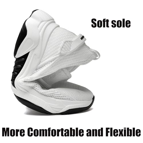 Tallure Sneakers Women Men, Hidden Elevator Sneakers Breathable Mesh Lightweight Athletic Casual Shoes3