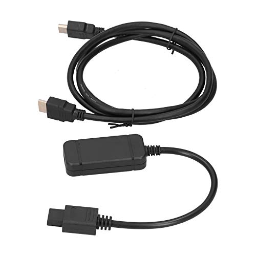 Adapter Wideo Konsoli do Gier, Kabel N64 do Hdmi Adapter Konwertera Interfejsu Multimedialnego Hd do Ngc/N64/Snes/Sfc