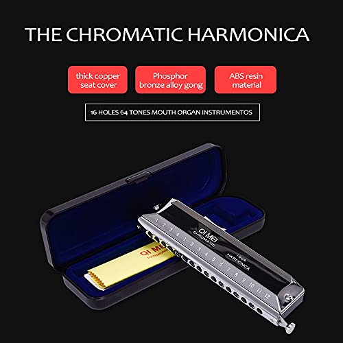 Harmonica Harmonica coloré 16 trous instrument de musique à 64 accents clé C instrument de harpe coloré professionnel - Les Beatles, Paul McCartney, John Lennon, RIngo Starr, George Harrison Harmonica Harmonica coloré 16 trous instrument de musique à 64 accents clé C instrument de harpe coloré professionnel – Image 6