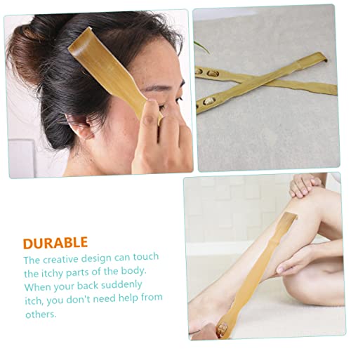 Beaupretty 20 Unidades raspador traseiro arranhador de mão de madeira ferramenta massageador de mão