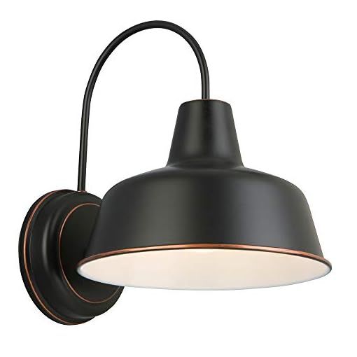 Design House 519504 Mason 1 Light Wall Light, Oil Rubbed Bronze