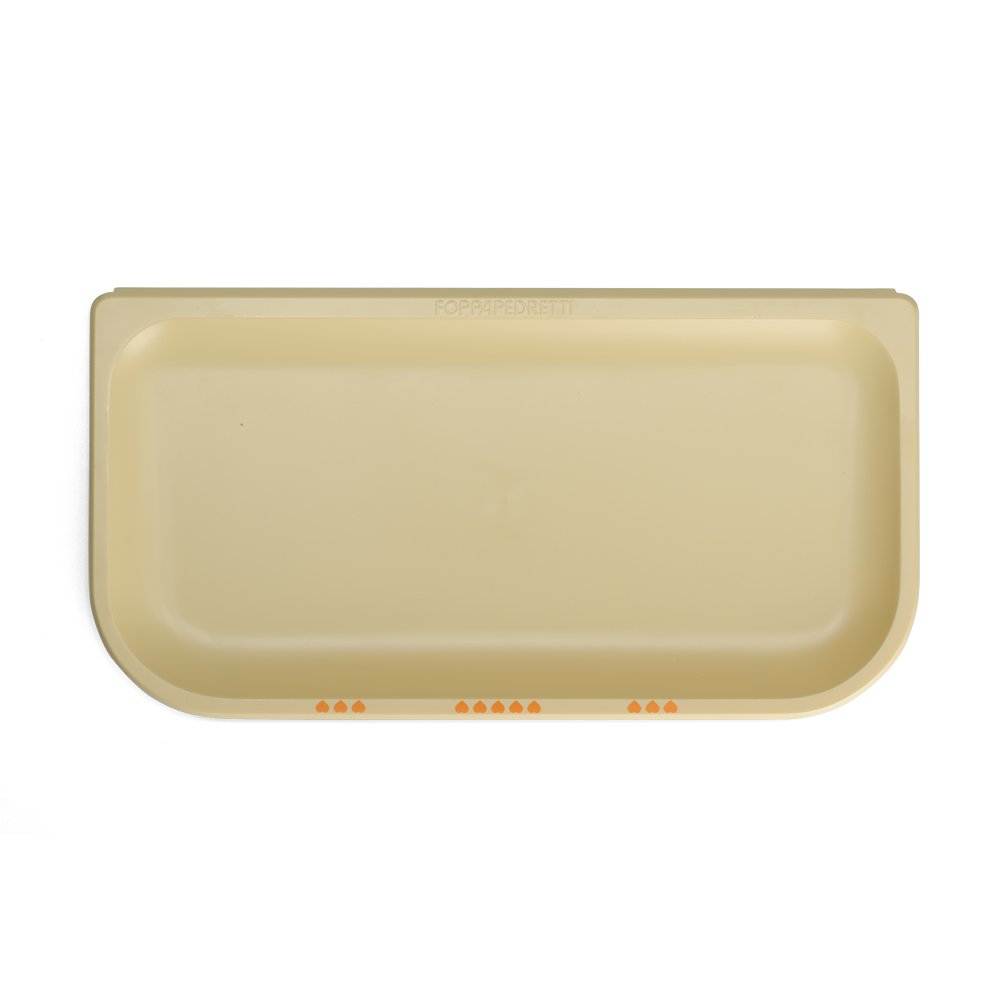 Foppapedretti IlVassoietto Ricambio Originale per IlSediolone, Facile da Lavare, si applica al Davanzalino del Seggiolone, Comodo e Pratico, Giallo