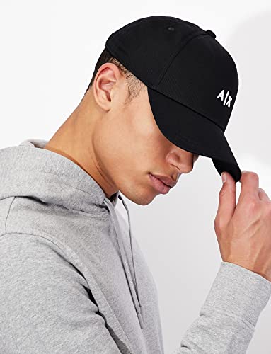 Image of Armani Exchange Men's Small Contrast Logo Baseball Hat