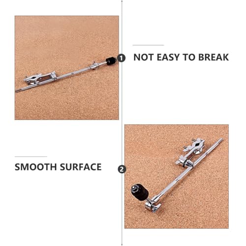 Abrazadera extensión para tambor con cabeza plástica negra miniatura 3