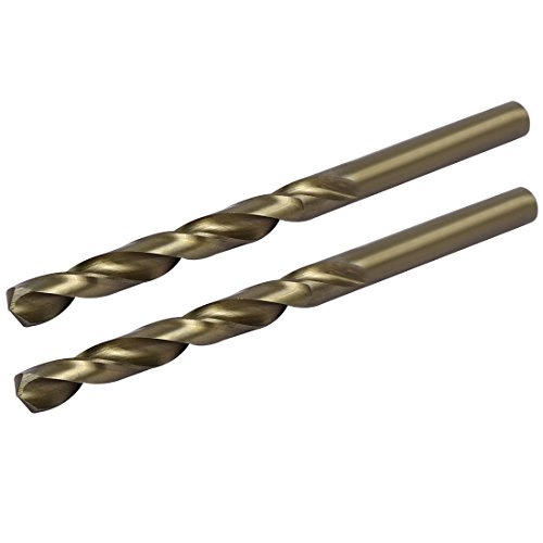 Aexit 7.7mm Dia Tool Holder 115mm Length HSS Cobalt Metric Twist Drill Bit Rotary Tool 2pcs Model:39as476qo328