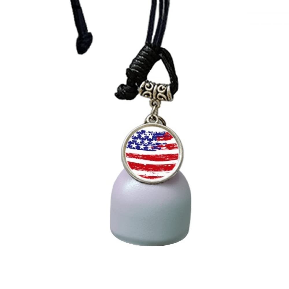 Drapeau America carillon pour rétroviseur voiture et décoration maison
