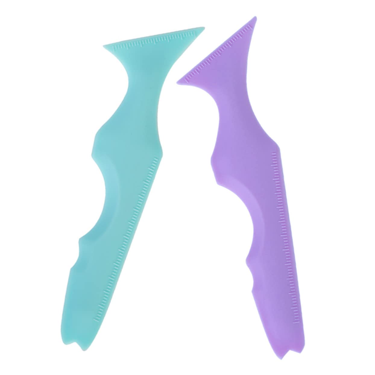 POPETPOP 6pezzi Stencil Per Eyeliner Silicone Strumenti Di Makeup Per Occhi Per Donne e Ragazze Facili Da Usare e Portatili Di Bellezza