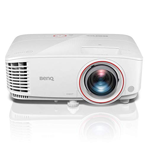 BenQ TH671ST Full HD 1080p Gaming Projector: High Brightness, Low Input Lag, Short Throw - White (Renewed)