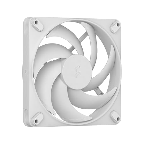 Image of Fractal Design Momentum 14 - Silent PC Case Fan - 140 mm - Liquid Crystal Polymer LCP blades - FDB Fluid Dynamic Bearing - PWM control - Cooling Performance - Powerful Airflow - Quiet Operation -White