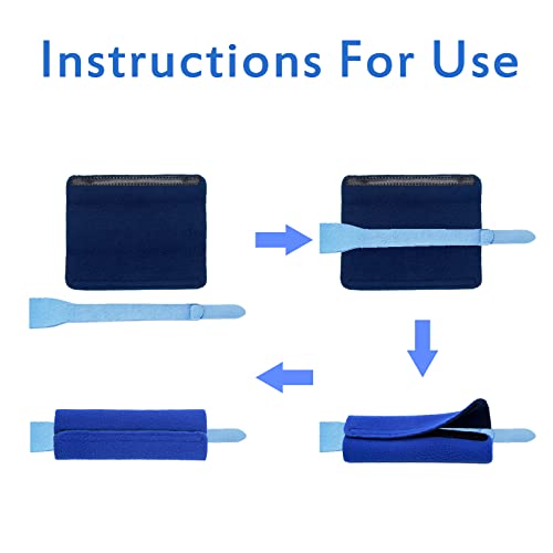 4 Packs Cpap Mask Strap Covers, Face Cushion Cover For Cpap Strap Headgear, Universal And Reusable Comfort Pads,Cpap Accessories & Supplies Soft-Fleece Mask Cover For Reducing Red Marks #TOP4