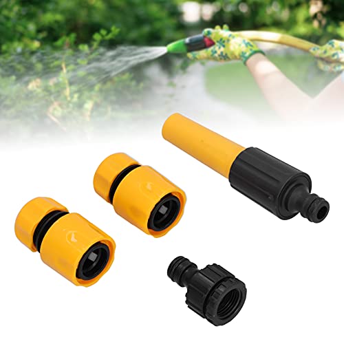 Garden Hose Nozzle, G1/2 Leakproof Easy To Install Hose Connector For Farm For Garden For Lawn For Washing Car #TOP5