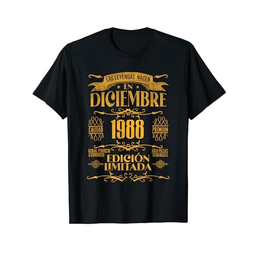Las Leyendas nacen en Diciembre de 1988 - 34 años Cumpleaños Camiseta
