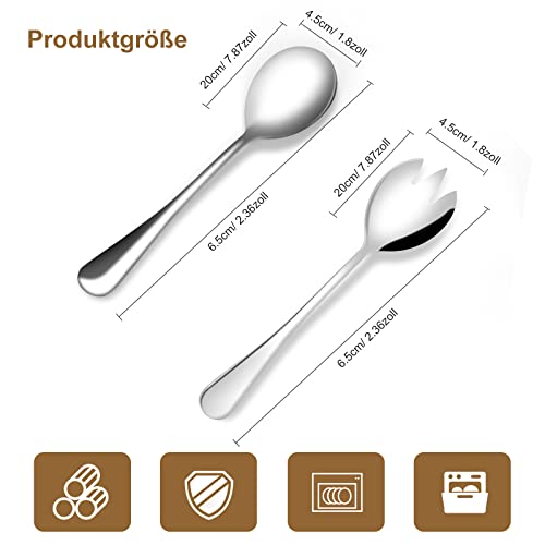 Foto von WangCang 8API Salad spork and spoon set, Acrylic