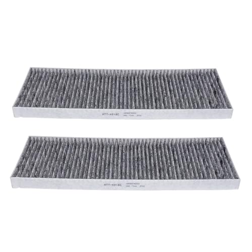 Filtre d'habitacle charbon actif Tesla Model Y 1658376-00-A pour habitacle sain (Lot de 2)