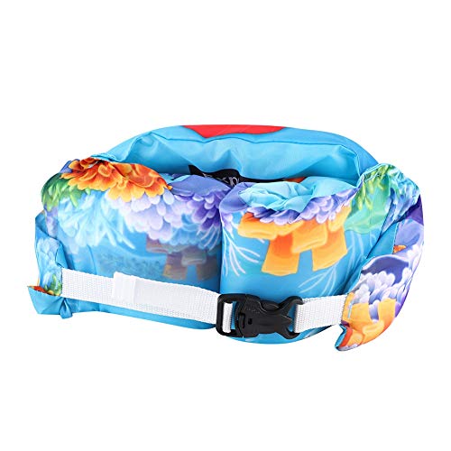 Comdy Boias de bebê para piscina, colete de natação infantil, 326 x 17 x 15 cm, nylon leve portátil