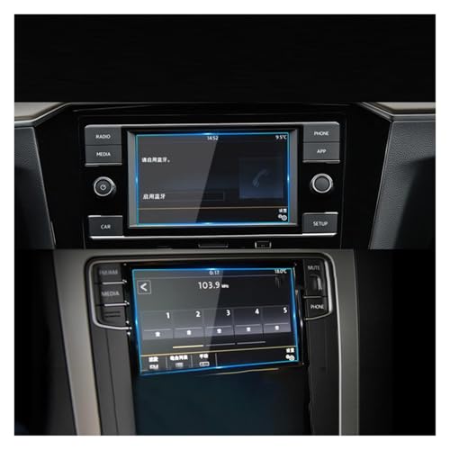Film Protection Trempé Premium pour Écran Navigation VW CC 6,5 Pouces