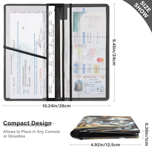 Organizador de Documentos para Carro Slim miniatura 3