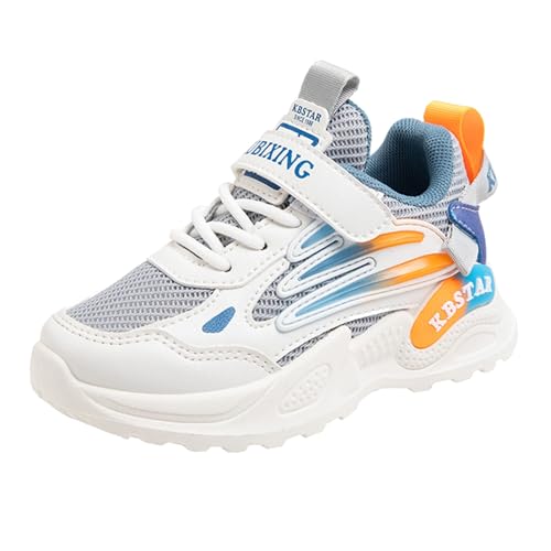 IWIHMIV Boys Athletic Shoes Girls Casual Breathable Lightweight Walking Shoes Comfortable Tennis Sneakers for Kids