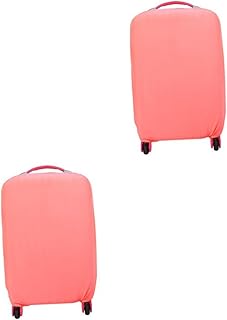 Protetor De Bagagem 2 Pçs Organizadores De Bagagem Para Mala De Viagem Anti-Riscos Mala De Viagem Capa De Mala Capa De Mala Capa De Bagagem Rosa Protetor De Mala