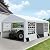 Raysfung 13 x 20Ft Heavy Duty Carport, Portable Garage Shelter Outdoor Wedding Tent with Removable Sidewalls Event Shelters Canopy for Party
