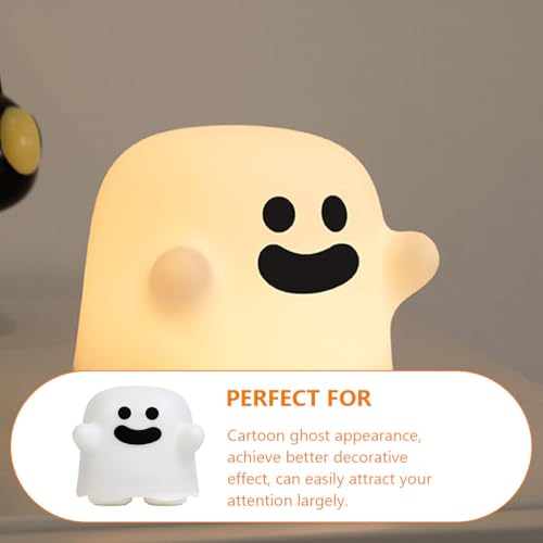Lámpara de Mesa de Noche USB Recargable Fantasma Halloween miniatura 3