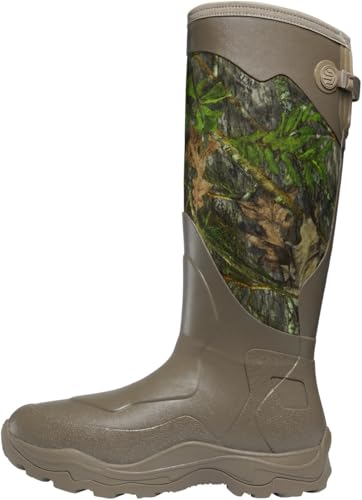 Image of LaCrosse 17 inch Alpha Agility Snake Boots for Men Featuring Waterproof Rubber, Eva Soles, and Snake Guard Toe Protection