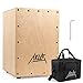 AKLOT カホン, ボックスドラム Cajon 木製 パーカション 打楽器 ケース付き 内部調節可能なスネア 初心者・プロ