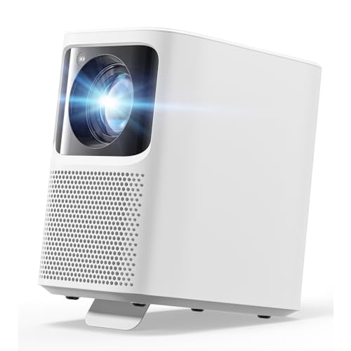 Bild zu Emotn N1 Mini Beamer, Nativem Tragbaren 1080P Projektor,Full HD, 5G-WLAN und Bluetooth 5.0, Autofokus, Automatischer Trapezkorrektur, 120-Zoll-Bild (weiß)
