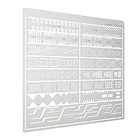 Amazon.co.jp: [Cicogna] エッチング スジボリガイド 筋彫り