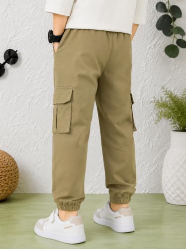 Image of TAGAS Boys Side Pocket Cargo Pant|| CargoPants|| Regular Slim Pant for Kids ||Relaxed Trouser ||Joggers Pant for Men ||Boy Loose Comfortable Cargos|