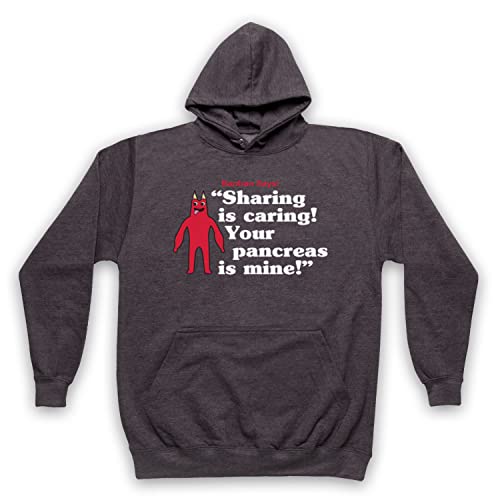 Sweat a capuche Garten Banban pour adultes motif Sharing is Caring et Your Pancreas is Mine