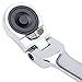 Eastwood Extra Long Double Flex Head Ratchet | Precision Flexibility for Effortless Turning and Tightening | 180 Degree Flex Head | 1/4