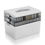 LAMPTOP 3層式救急箱 薬箱 大容量 薬収