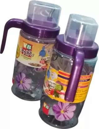 Image of 1000 ml Cooking Oil Dispenser (Pack of 2) (Purple)
