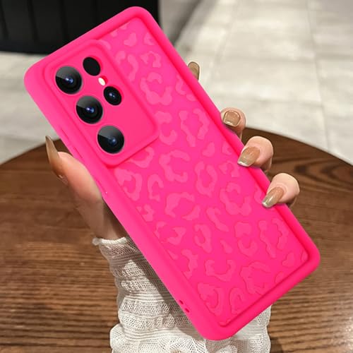 Image of Compatible with Samsung Galaxy S25 Ultra Case, Hot Pink