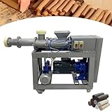 EQCOTWEA 1500W Stainless Steel Double Shaft Vacuum Pug Mill, 110V Electric Ceramic Clay Extruder Machine, 396LB/H High Output Mud Mixer for Pottery, Clay & Ceramic Art Making