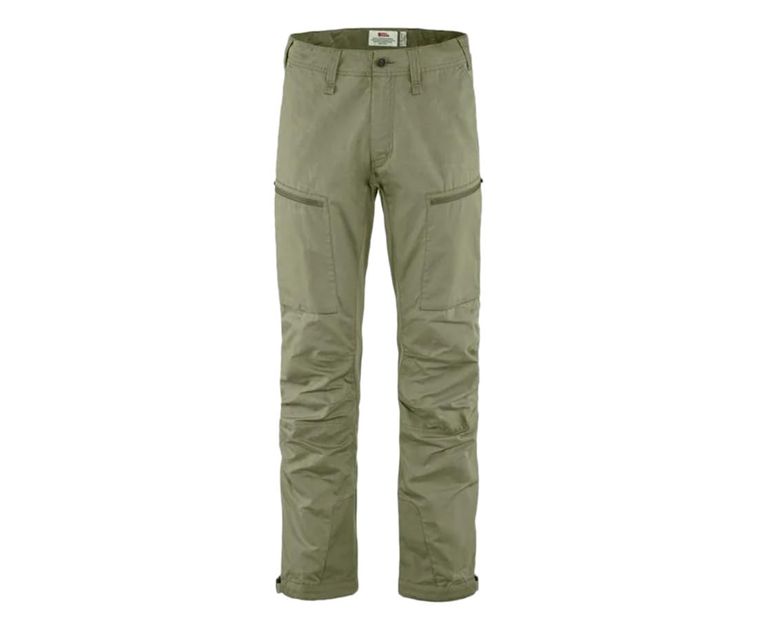 FJALLRAVEN F82890R -622 Abisko Lite Trekking Trs M Reg Light Olive 48