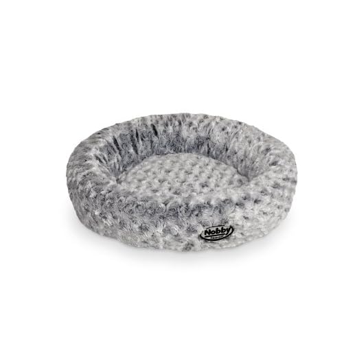 Nobby Donut "ARUSHA" schwarz meliert Ø 45 cm