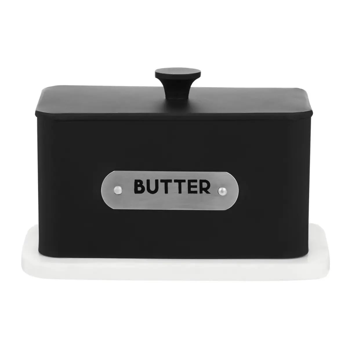 Acense Butter Dish Classic, Multi-Purpose, Durable, Stain-Resistant (Enamel)