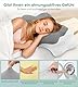 DONAMA Schlafkissen, Nackenstützkissen, Höhenverstellbares Memory Foam Kissen, Ergonomisch Kopfkissen, Atmungsaktiv, Für Seitenschläfer & Rückenschläfer, Grau