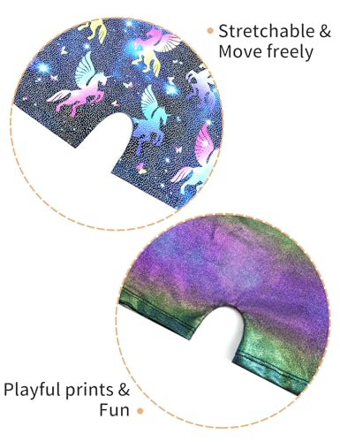 Image of 2 Pack Leotard for Girls Gymnastics Sparkly Sleeveless Unitards