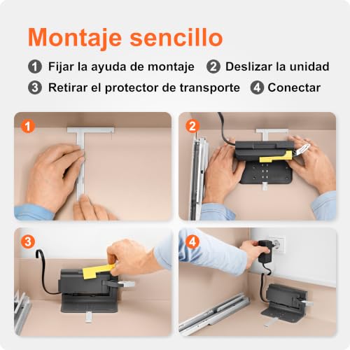 Miniatura 5 de Juego Servo-Drive Uno De Blum I Apertura Automática Para Cajones Con Cubo De Basura De Pie Y Colgante, Con Certificados De Seguridad