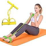 ejercicios brazos y espalda gym El tubo está hecho de goma de alta calidad para una larga durabilidad, más elástica, cómoda y duradera que la PU tradicional.