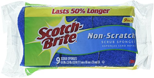 Scotch Brite 9 Pack Non-Scratch Scrub Sponges
